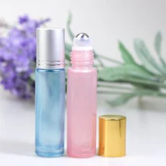 بطری غلطک شیشه ای اسانس